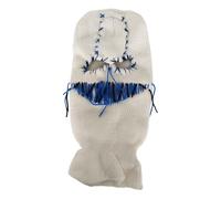 ZYMIADOU Cappello Horrid Skull Cap Cappello all'uncinetto per donne uomini puntelli foto spaventoso rapinatore cap cosplay festa di Halloween cappelli lavorati a maglia per le donne