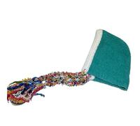 ZYMIADOU Cappello lungo intrecciato con lacci colorati cappelli invernali da ragazza addensare morbido traspirante cappelli da donna copricapo sportivo lavorato a maglia per l'inverno per l'autunno