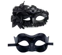 ZYMIADOU Coppia in maschera costume di Halloween Mardi Gras Cosplay Party Ball Wedding Party Lace Cosplay