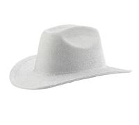 ZYMIADOU Creativo Cowgirls Cappelli Con Brillante Per Banchetti Carnevale Partito Traspirante Cowgirls Per Adolescenti Adulto Fotografia Feltri Per Le Donne Feltri Per Tese Larghe Fedoras Per Gli