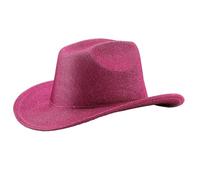 ZYMIADOU Creativo Cowgirls Cappelli Con Brillante Per Banchetti Carnevale Partito Traspirante Cowgirls Per Adolescenti Adulto Fotografia Feltri Per Le Donne Feltri Per Tese Larghe Fedoras Per Gli
