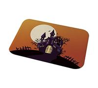 ZYMIADOU Happy Halloween Zerbino Home Front Portico Auto Tappeti Presente Ingresso Inverno Ornamento per la Casa Forniture Pieghevole Indoor Floor Mats Per Ingresso Cucina Sotto Auto Donne Bambini