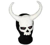 ZYMIADOU Leoni/Corno Cap Per Donne Uomini Adulto Berretti Halloween Fatti A Mano Caldo Copertura Del Viso Cappello Con Cappuccio Per Il Partito Cappello Per Le Donne Degli