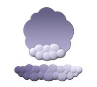 ZYMIADOU Memory Foam Tastiera Poggiapolsi E Pad Alleviare La Strain PU Soft Memory Foam Base Mousepad Tastiera Resto