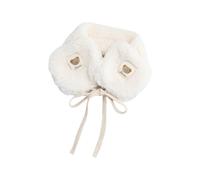 ZYMIADOU Paraorecchie regolabili in peluche per bambini tinta unita più caldo fascia alla moda avvolgere con carino cartone animato orso progettare scaldaorecchie per bambini, C bianco., Taglia unica