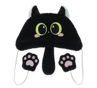 ZYMIADOU Peloso Gattino Cappelli Copricapo Puntelli Foto Fatti A Mano Copricapo Accessori Accessori Angelo Gattino Zampa Orecchio Cappello Inverno