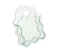 ZYMIADOU Progettare Clear Acrylic Flower Vasi Hydroponic Indoor Decor Kid-friendly Centrotavola per gli appassionati di piante Clear Minimalists Vasi