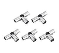 ZYMIADOU Raccordi per tubi in acciaio inossidabile antiruggine per stendibiancheria raccordi per tubi per mobili tubi raccordi per rack di essiccazione raccordi per tubi