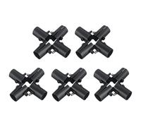 ZYMIADOU Raccordi per tubi in acciaio inossidabile antiruggine per stendibiancheria raccordi per tubi per mobili tubi raccordi per rack di essiccazione raccordi per tubi