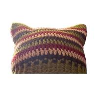 ZYMIADOU Ragazza Cartoon Gattino Orecchio A Righe Maglia Cappello Y2K Partito Foto Puntelli Hot Girl Carino Slouchy Lavoro A Maglia Orecchio Crochet