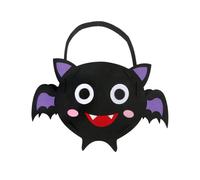 ZYMIADOU Sacchetto di zucca stagionale in feltro spazioso collezionista di caramelle costruzione in tessuto manico ergonomico soluzione di stoccaggio festa festa borsa di stoccaggio in tessuto feltro