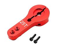 ZYMIADOU Servo Horn Arm 25T del metallo alta durevolezza per MG946R MG945 S3003 Elegante resistenza della corrosione Accessori Modificati Braccio del metallo ad alta resistenza