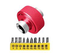 ZYMIADOU Set di chiavi a cricchetto professionali in miniatura salvaspazio Teste intercambiabili Giallo in acciaio al carbonio Design multiplo Strumento Chiave ergonomica
