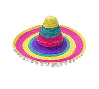 ZYMIADOU Sombrero - Cappello messicano in paglia per feste