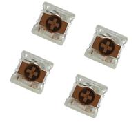 ZYMIADOU Tastiere Interruttori Basso Profilato Silenzioso Linearità Azione 4pcs Per Tastiere Meccaniche Standard Ufficio Gaming Interruttori Meccanici Facile Manutenzione