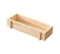 ZYMIADOU Vasi per piante grasse in legno sostenibile, con fori di drenaggio, previene il marciume radicale, leggero, portatile, adatto per uso domestico e giardino, traspirante per piante grasse