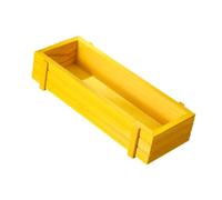 ZYMIADOU Vasi per piante grasse in legno sostenibile, con fori di drenaggio, previene il marciume radicale, leggero, portatile, adatto per uso domestico e giardino, traspirante per piante grasse