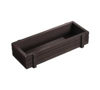 ZYMIADOU Vasi per piante grasse in legno sostenibile, con fori di drenaggio, previene il marciume radicale, leggero, portatile, adatto per uso domestico e giardino, traspirante per piante grasse