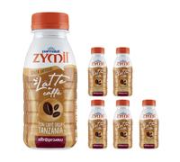 Zymil Latte UHT Con Caffe Della Tanzania 6 Bottiglie Da 250 Ml