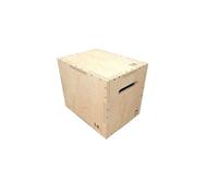 Zymjzbetic Attrezzatura for Esercizi in Legno Plyomwtric Box Versatile Plyometric Box 3 in 1 Agility Step Up Box for Jumping Squat Fitness per l'esercizio in Palestra