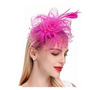 Zymjzbetic Cappelli da Sposa Fascinators Vintage for Le Donne, Cappelli da ascinatore for, Cerimonia e Chiesa, Festa del tè(Color1)