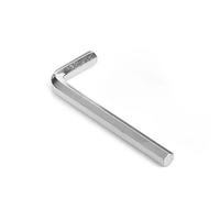 Zymjzbetic Chiave esagonale piccola 1,5 mm da 1/2 1,25 chiave a brugola piccola for bicicletta, computer, telefono per il serraggio di dadi esagonali o quadrati(Silver,1.27mmx10x45)