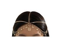 Zymjzbetic Headband Hair Jewelry Women Metal Head Chain Headpiece Headdress Wedding Hair Accessories per Occasioni Speciali e FESTIVITÀ(Color 11)