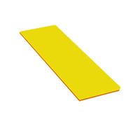 Zymjzbetic Water Float Mat Tear Resistant Blanket Lounge Mattress Blanket Water Pad for Party River Swimming Pool Boating Lake per la Piscina ricreativa, la Spiaggia, Il Lago(Yellow Orange)