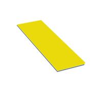 Zymjzbetic Water Float Mat Tear Resistant Blanket Lounge Mattress Blanket Water Pad for Party River Swimming Pool Boating Lake per la Piscina ricreativa, la Spiaggia, Il Lago(Yellow Blue)