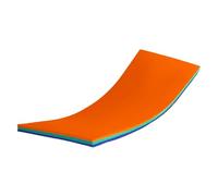 Zymjzbetic Water Float Mat Tear Resistant Blanket Lounge Mattress Blanket Water Pad for Party River Swimming Pool Boating Lake per la Piscina ricreativa, la Spiaggia, Il Lago(Orange Green Blue)