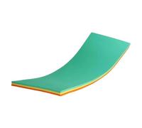 Zymjzbetic Water Float Mat Tear Resistant Blanket Lounge Mattress Blanket Water Pad for Party River Swimming Pool Boating Lake per la Piscina ricreativa, la Spiaggia, Il Lago(Green Yellow Orange)
