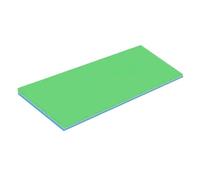 Zymjzbetic Water Floating Mat Swimming Pool Floating Raft Lounger Float Lounge Mattress for Party Boating Outside Swimming Pool per la Piscina ricreativa, la Spiaggia, Il Lago(Green Blue)