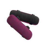 Zymoplas 1 paio di braccioli per sedia morbidi a sgancio rapido per la casa Accessorio per copricuscino per imbottitura per cuscino regolabile per sgabello regolabile portatile, Viola