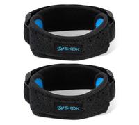 Zymoplas 1 Paio di Cinturini Regolabili per Rotula Unisex corridori Sport Bretelle addensate per Il Ginocchio Supporto per Il Basket Accessori per Avvolgere la Palestra