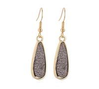 Zymoplas 1 paio di orecchini pendenti Personalità alla moda Multi colori Accessori per gioielli semplici Decorazioni per signora Lega Ear-drop, Grigio