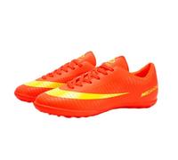 Zymoplas 1 Paio di Scarpe da Calcio Uomo Allenatore Scarpe da Ginnastica Calcio Multiuso alla Moda Junior Rugby Femminile per Dolce Regalo Stivali Sportivi, Arancia, TrentaQuattro