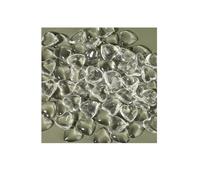Zymoplas 100 pezzi Nail Colorful Card Vetro a forma di cuore Crystal Art Tavolozza semplice Suggerimenti per la visualizzazione dello smalto Accessori per principianti