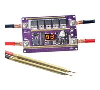 Zymoplas 12V Mini Spot Welder Kit FAI DA TE 99 Ingranaggi PCB Scheda di Controllo con Penna A Sgancio Rapido Batteria Al Litio Saldatrice Professionale, Senza Copertura