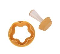 Zymoplas 2 stampi per pasticceria resistenti al calore per cuocere deliziose torte Stampo da cucina in ABS Stampi per biscotti Stampo da forno Strumento forno