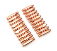Zymoplas 20 Pezzi Ugelli di Saldatura Filo di Alimentazione 1.2mm Staccabile Saldatura Sostituzione del Supporto della Punta Ricambio per BINZEL 24KD