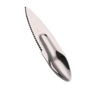 Zymoplas 2x Utensile per cucchiaio da frutta Cucchiaio da taglio multifunzionale per Coltello frutta multifunzionale versatile per in acciaio inossidabile