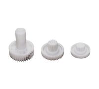 Zymoplas 3pcs Ingranaggi tritacarne robusti e durevoli per una macinazione efficiente Ingranaggi tritacarne in plastica per domestico