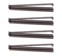 Zymoplas 4x accessori indispensabili per il mahjong Rack in acrilico con spingitori e rack Kit braccio spingitori per rack di piastrelle American Majiang Majong, C