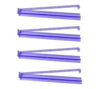 Zymoplas 4x accessori indispensabili per il mahjong Rack in acrilico con spingitori e rack Kit braccio spingitori per rack di piastrelle American Majiang Majong, B