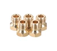 Zymoplas 5x Ugelli Getti Ugelli Iniettori GPL Bruciatore Piano Cottura Propano Kit Getti Ga-s Piano Cottura GPL G-as Per Propano G30, Ugello da 0.7 mm