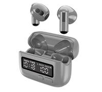 Zymoplas Auricolari Bluetooth 3 per con riduzione avanzata del rumore ABS portatili per Bluetooth Cuffie 5.3 retrò, cenere