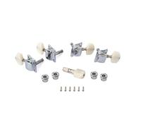 Zymoplas Banjo Machine Heads con 4 boccole Tuning Peg Strumenti musicali Parti di ricambio Chiavi di riparazione Accordatori Attacchi