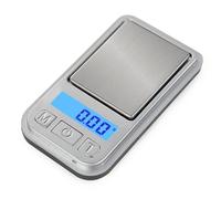 Zymoplas Bilancia digitale Per Ultra Mini Peso Strumento ad precisione Pesa portatile Facile da trasportare per gioielli con diamanti Grani di erbe, 200 g/0.01 g