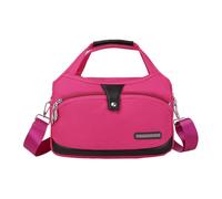 Zymoplas Borsa a tracolla ad capacità Trasporta tutti gli elementi essenziali con facilità Borsa a tracolla robusta e durevole Borsa a mano da donna, rosa rossa, 29 * 19 * 9 * 12
