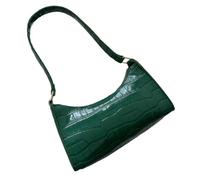 Zymoplas Borsa a tracolla retrò con grande capacità, facile da trasportare per gli oggetti essenziali quotidiani. Comoda tracolla. Borsa per la spesa squisita, verde